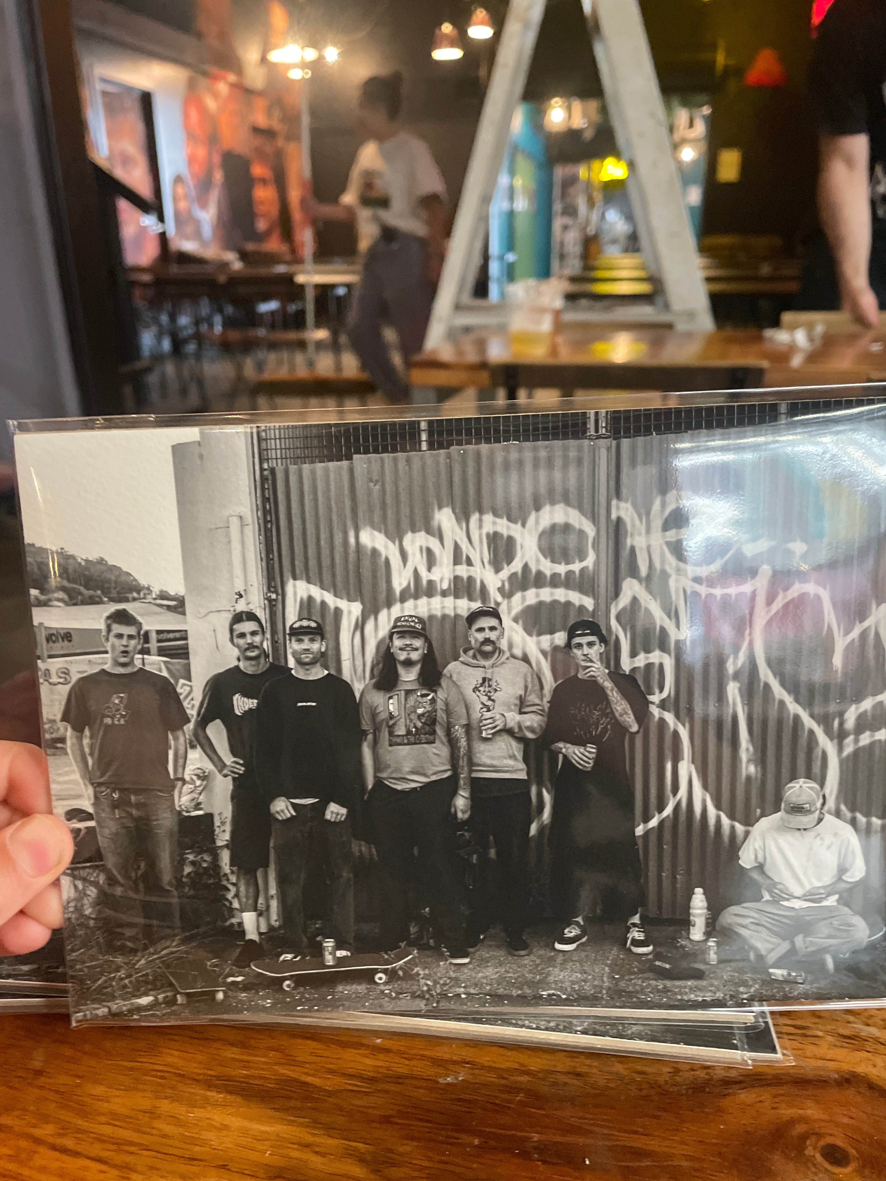 Riley, Dion, Phil, Damien, Richard, Noah, dusty