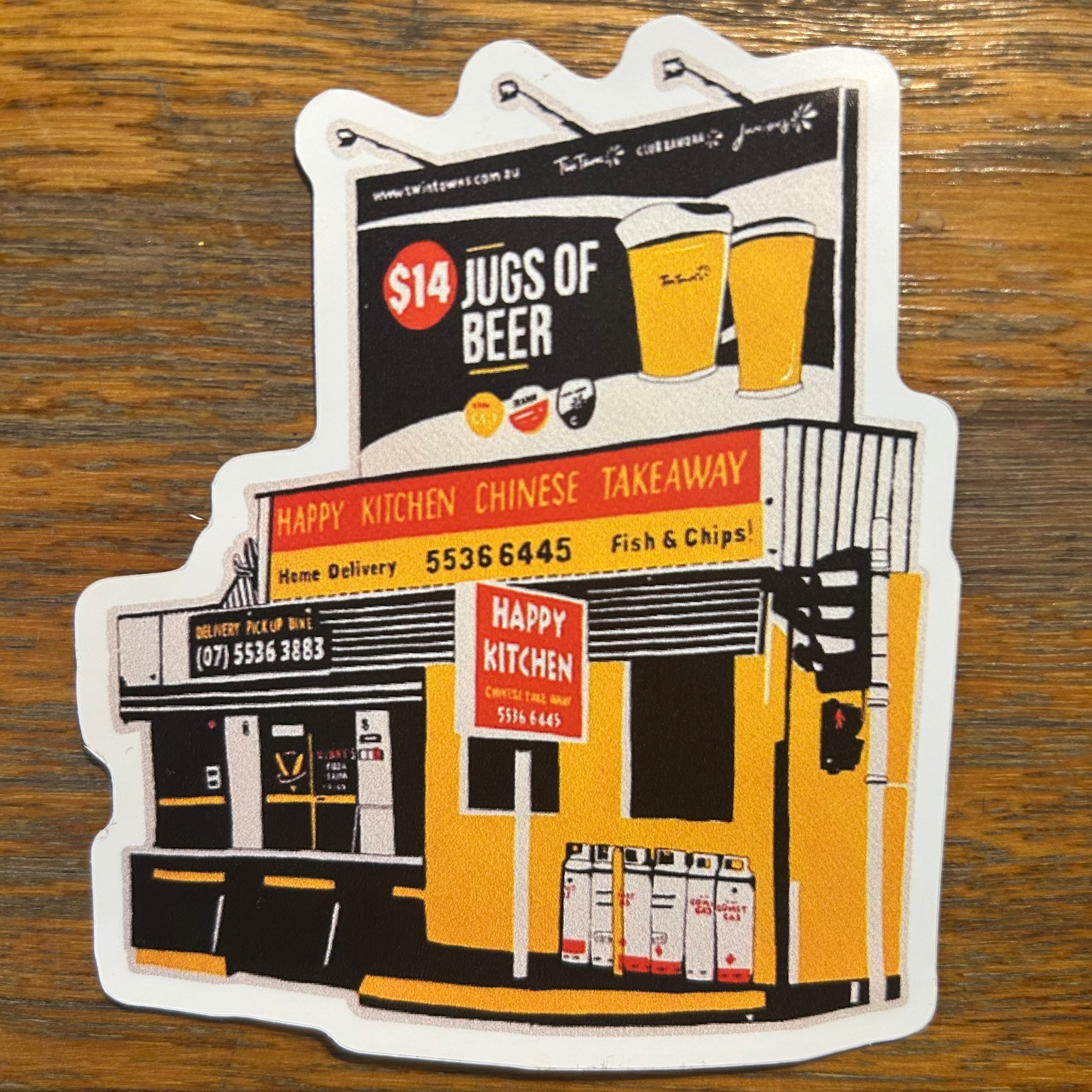 Happy Kitchen Sticker